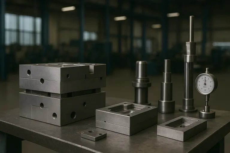 Precision injection mold for plastic parts